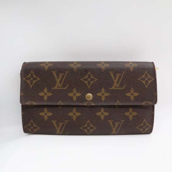 Louis Vuitton Vintage Sarah Brown Monogram Femme Wallet - Lux Central
