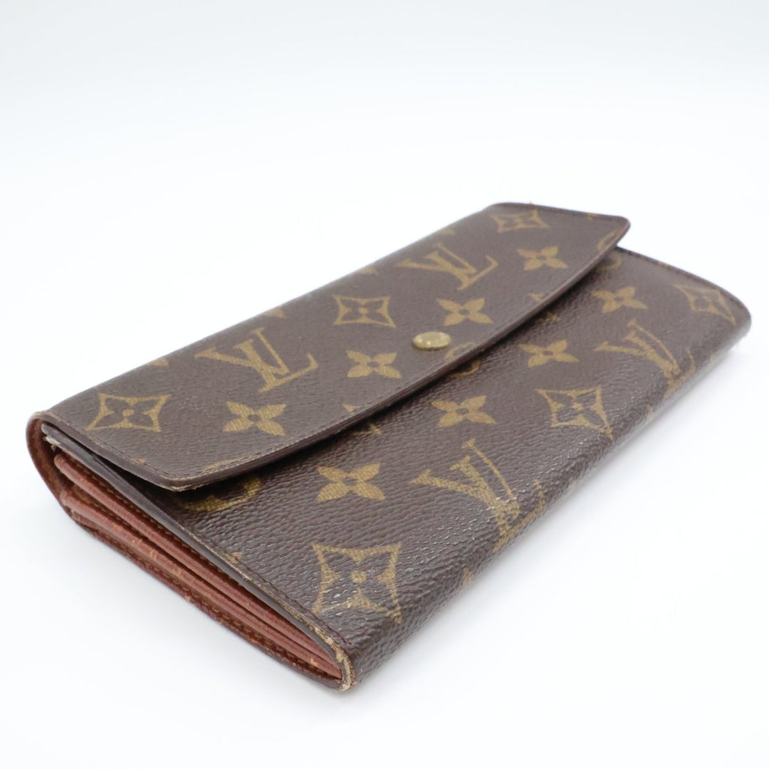Louis Vuitton Vintage Sarah Brown Monogram Femme Wallet - Lux Central