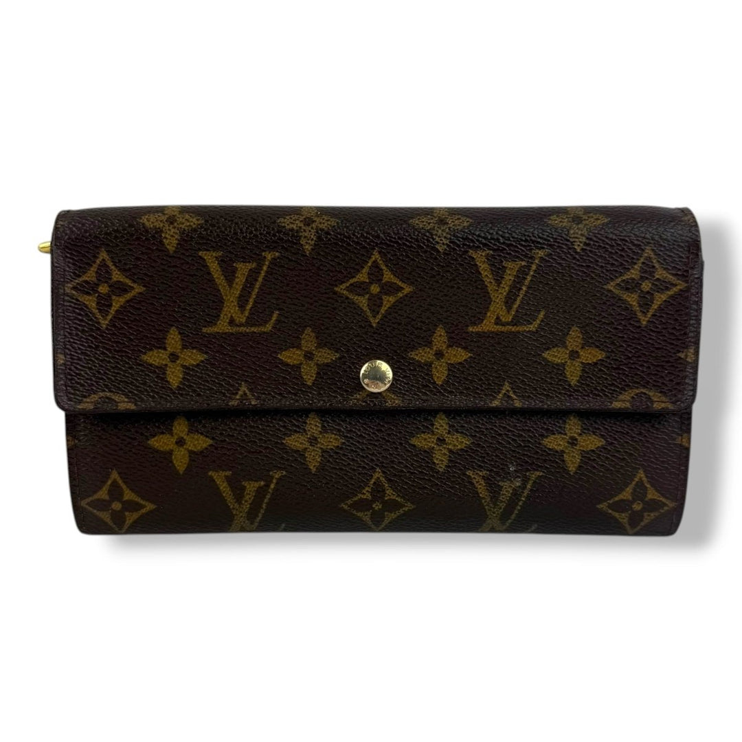 Louis Vuitton Vintage Sarah Brown Monogram Femme Wallet - Lux Central