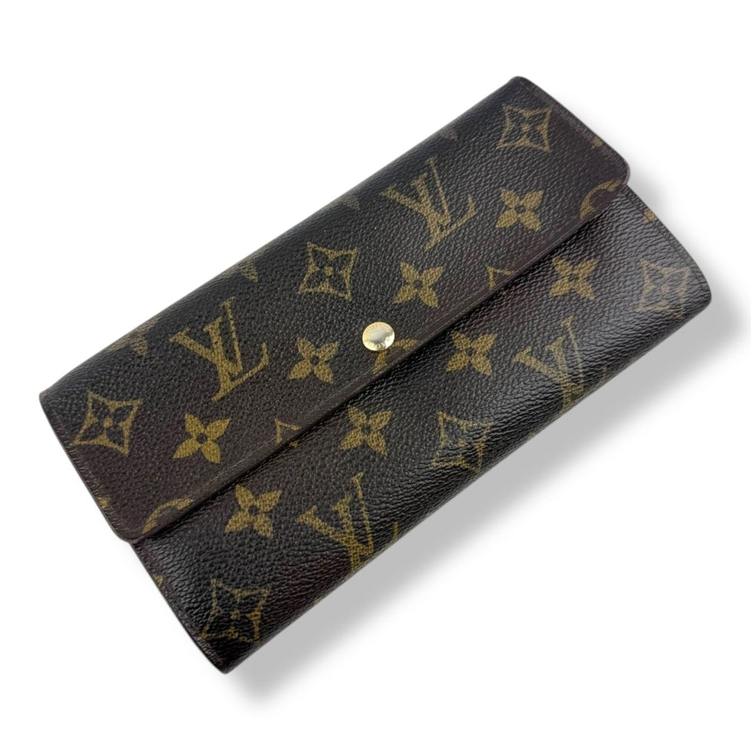 Louis Vuitton Vintage Sarah Brown Monogram Femme Wallet - Lux Central