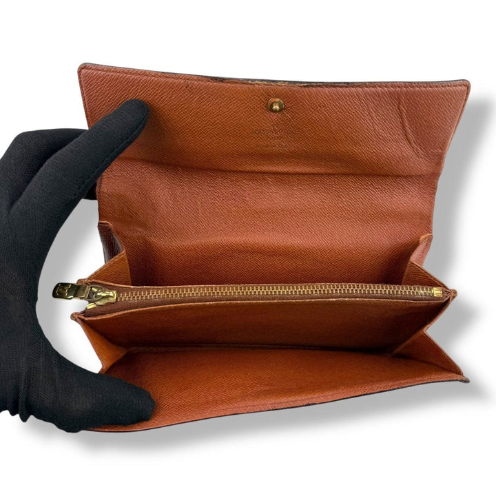 Louis Vuitton Vintage Sarah Brown Monogram Femme Wallet - Lux Central