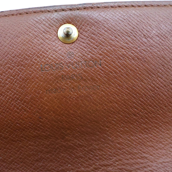 Louis Vuitton Vintage Sarah Brown Monogram Femme Wallet - Lux Central