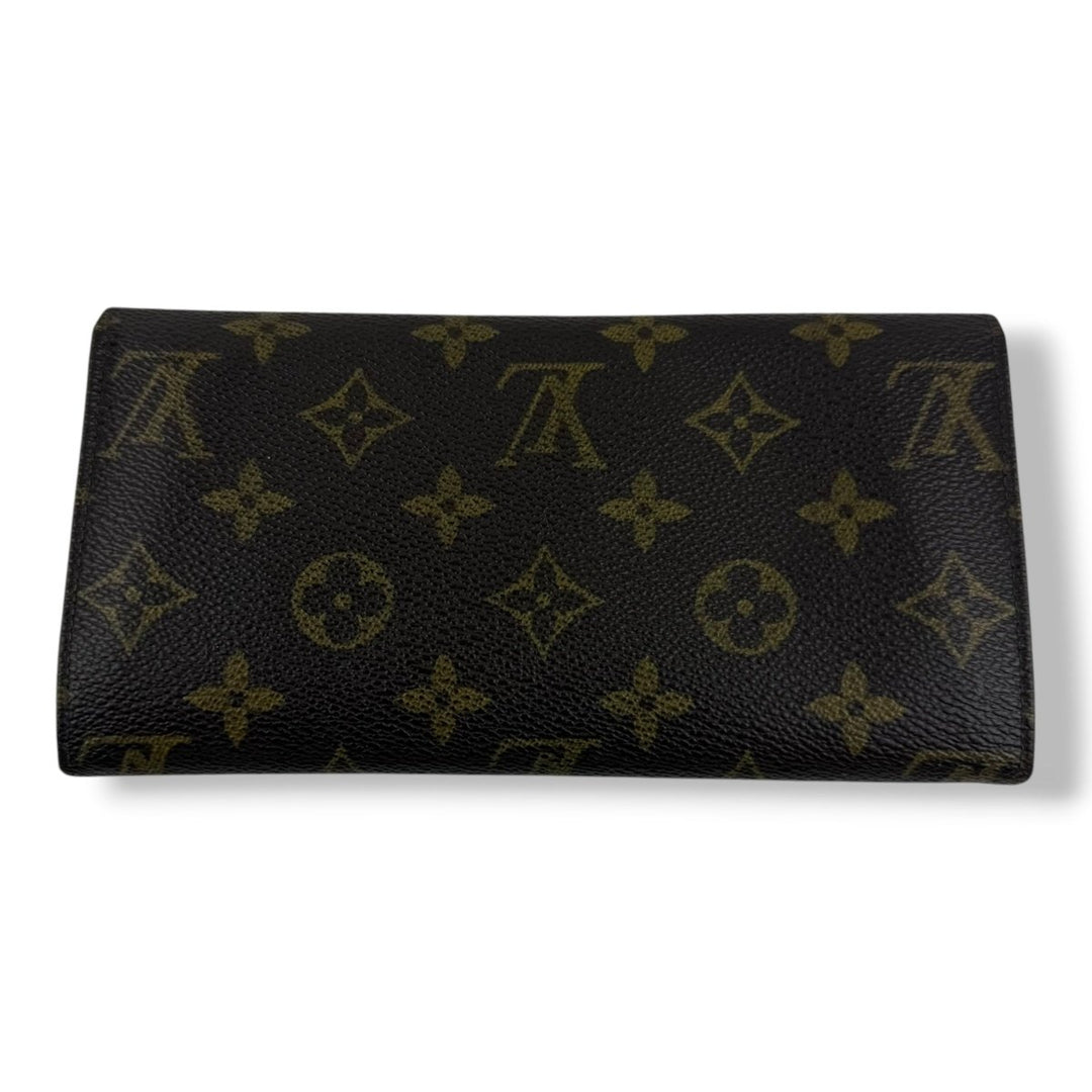 Louis Vuitton Vintage Sarah Brown Monogram Femme Wallet 7719 - Lux Central