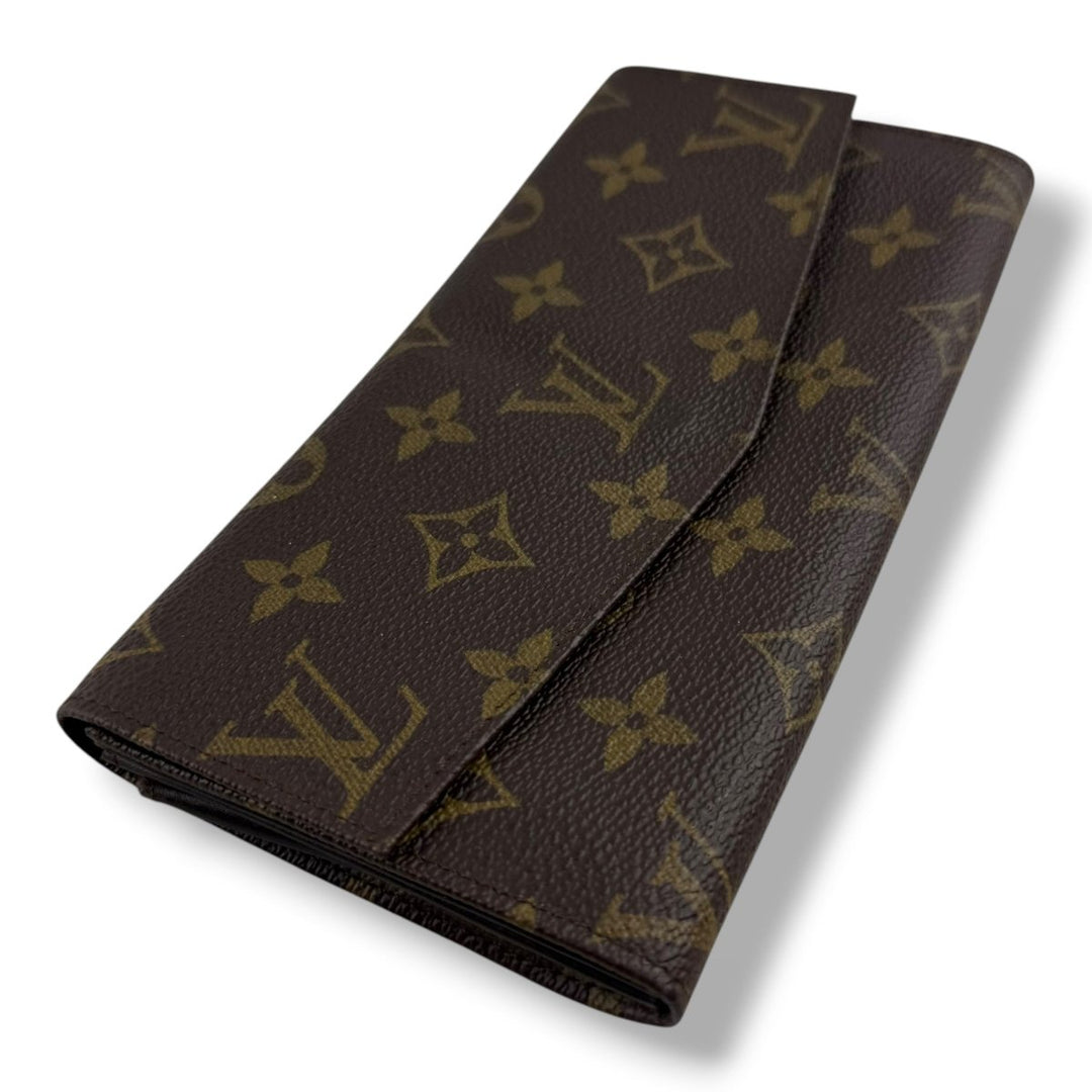 Louis Vuitton Vintage Sarah Brown Monogram Femme Wallet 7720 - Lux Central