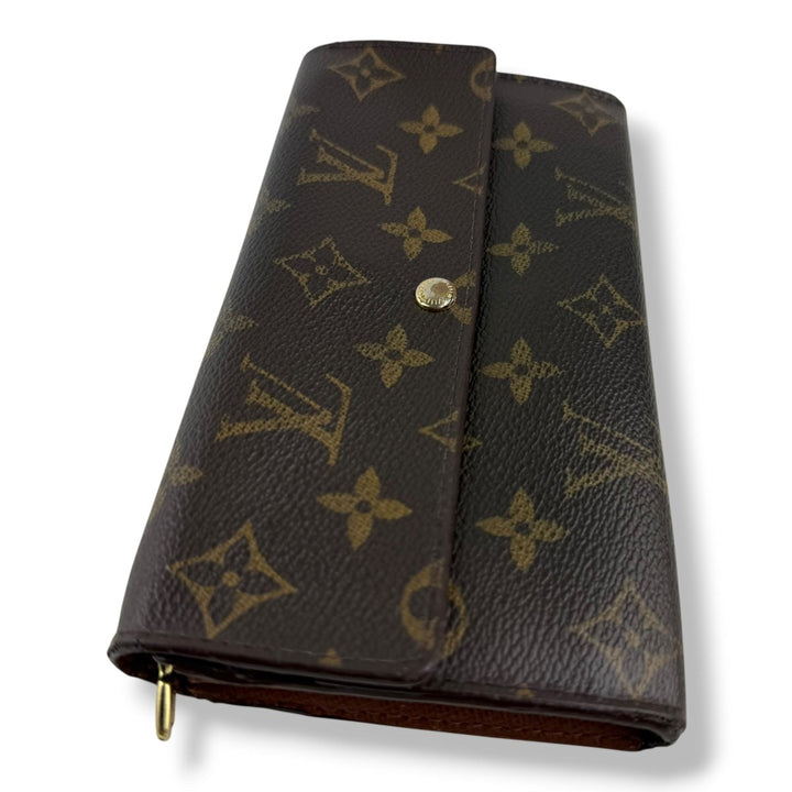Louis Vuitton Vintage Sarah Brown Monogram Femme Wallet 7721 - Lux Central
