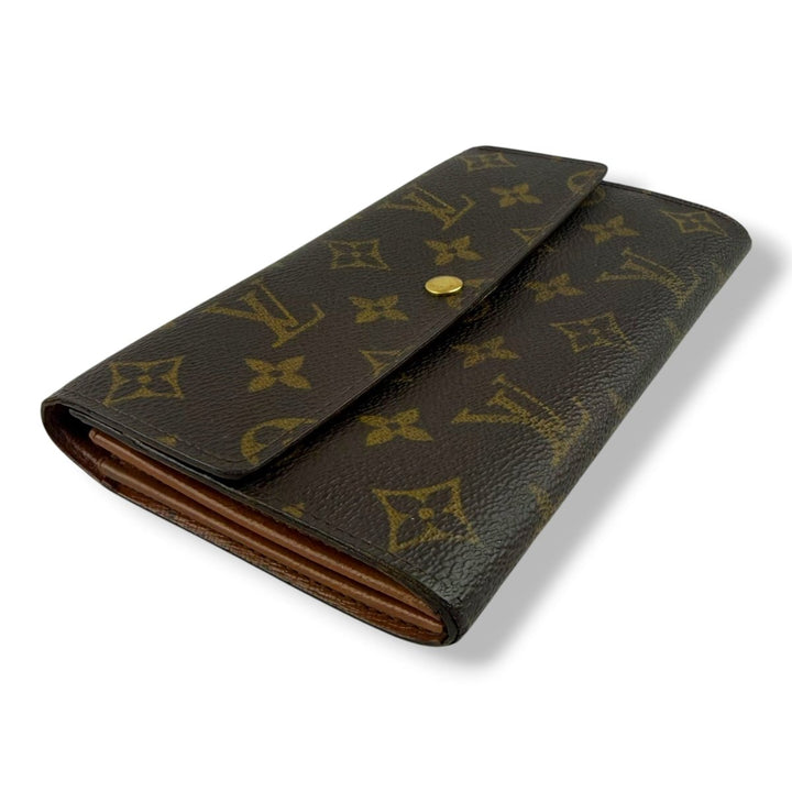Louis Vuitton Vintage Sarah Brown Monogram Femme Wallet 7766 - Lux Central