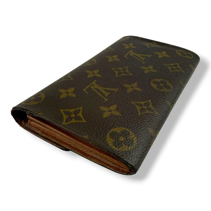 Louis Vuitton Vintage Sarah Brown Monogram Femme Wallet 7766 - Lux Central