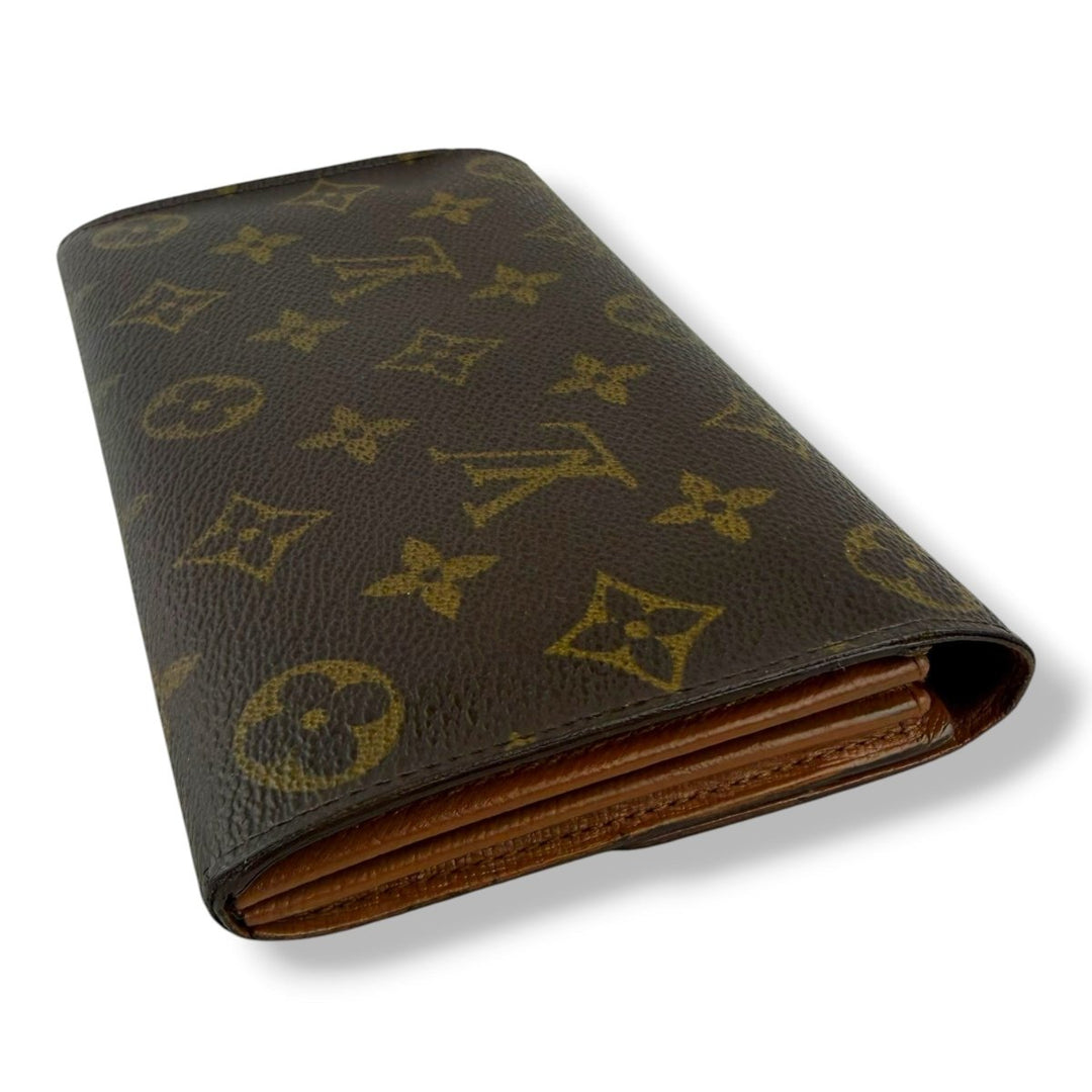 Louis Vuitton Vintage Sarah Brown Monogram Femme Wallet 7766 - Lux Central
