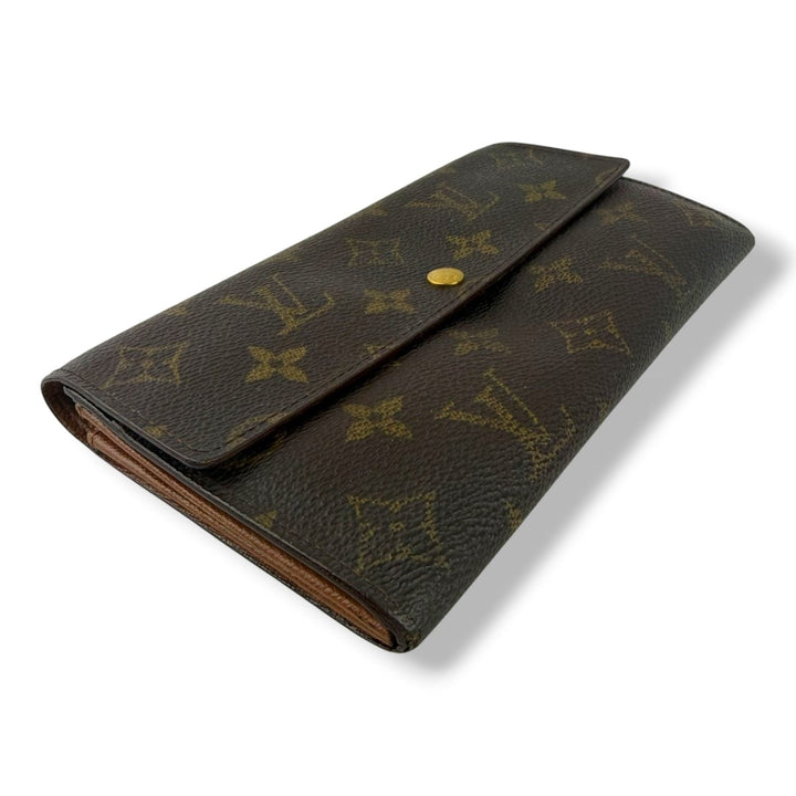 Louis Vuitton Vintage Sarah Brown Monogram Femme Wallet 7767 - Lux Central