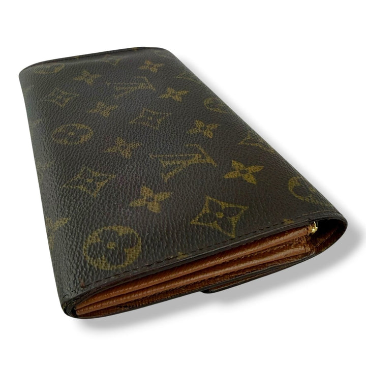 Louis Vuitton Vintage Sarah Brown Monogram Femme Wallet 7767 - Lux Central