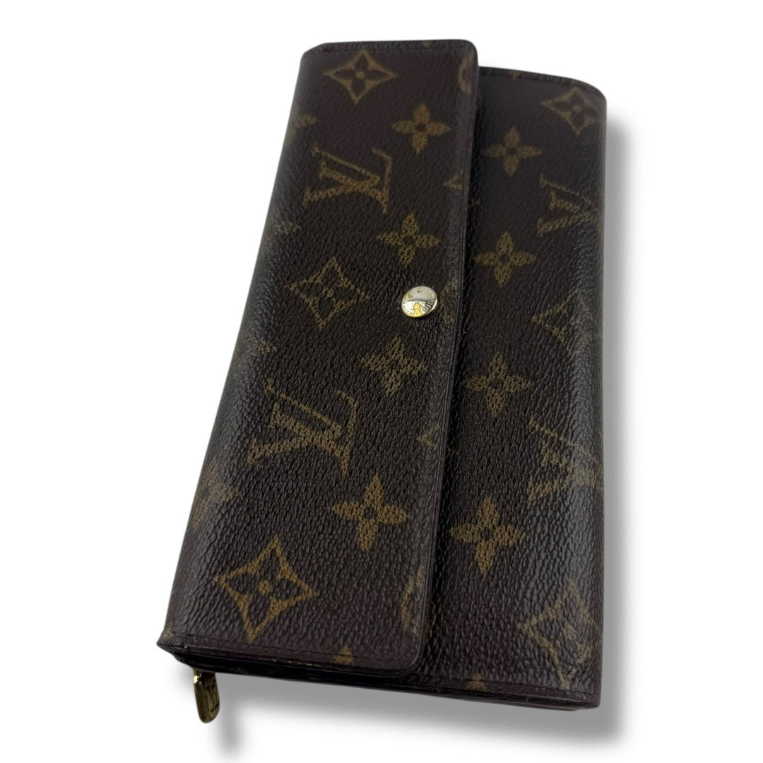 Louis Vuitton Vintage Sarah Brown Monogram Femme Wallet - Lux Central