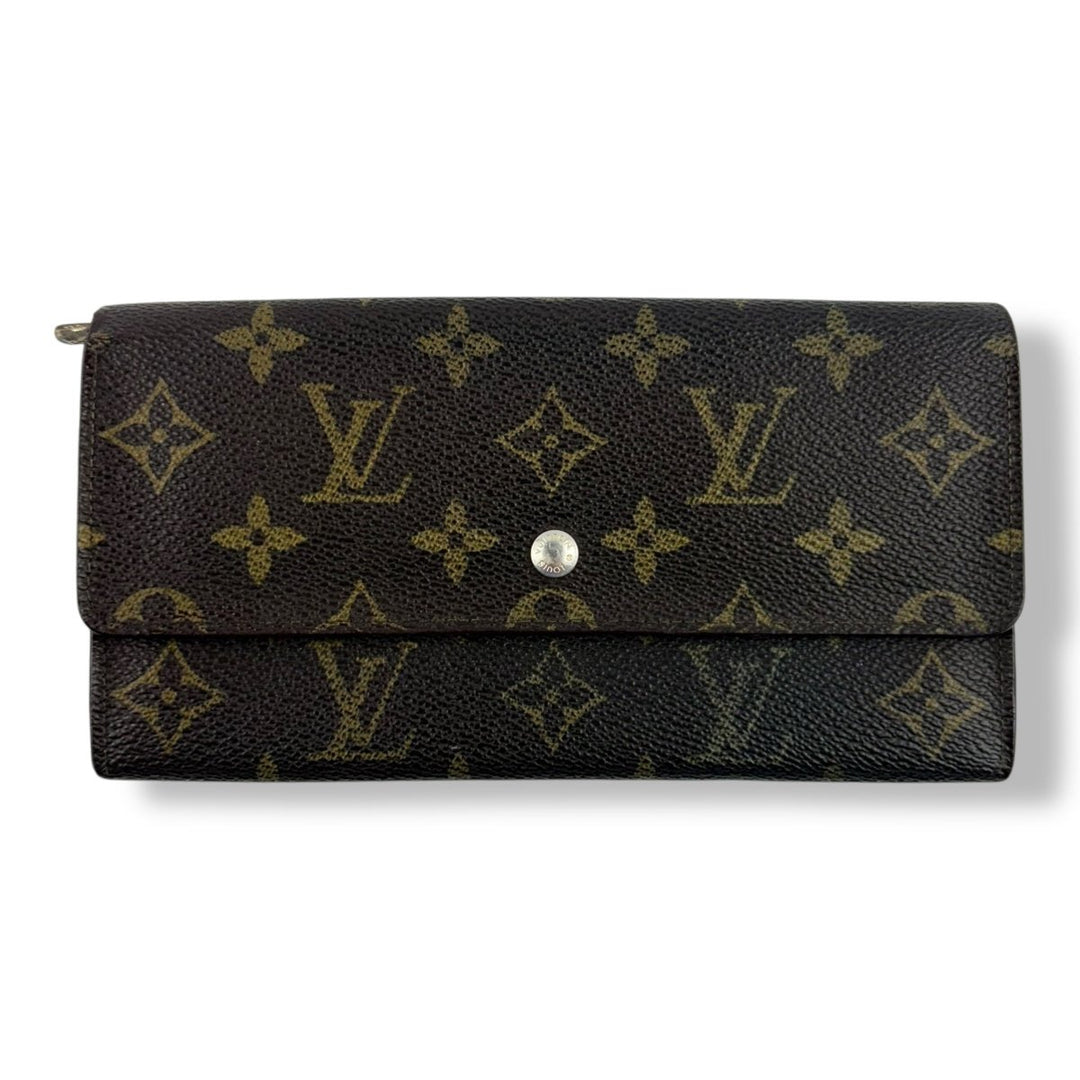 Louis Vuitton Vintage Sarah Brown Monogram Femme Wallet - Lux Central