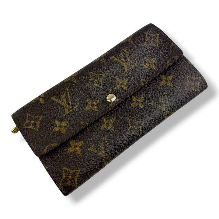Louis Vuitton Vintage Sarah Brown Monogram Femme Wallet - Lux Central