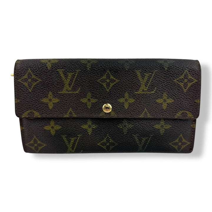 Louis Vuitton Vintage Sarah Brown Monogram Femme Wallet - Lux Central