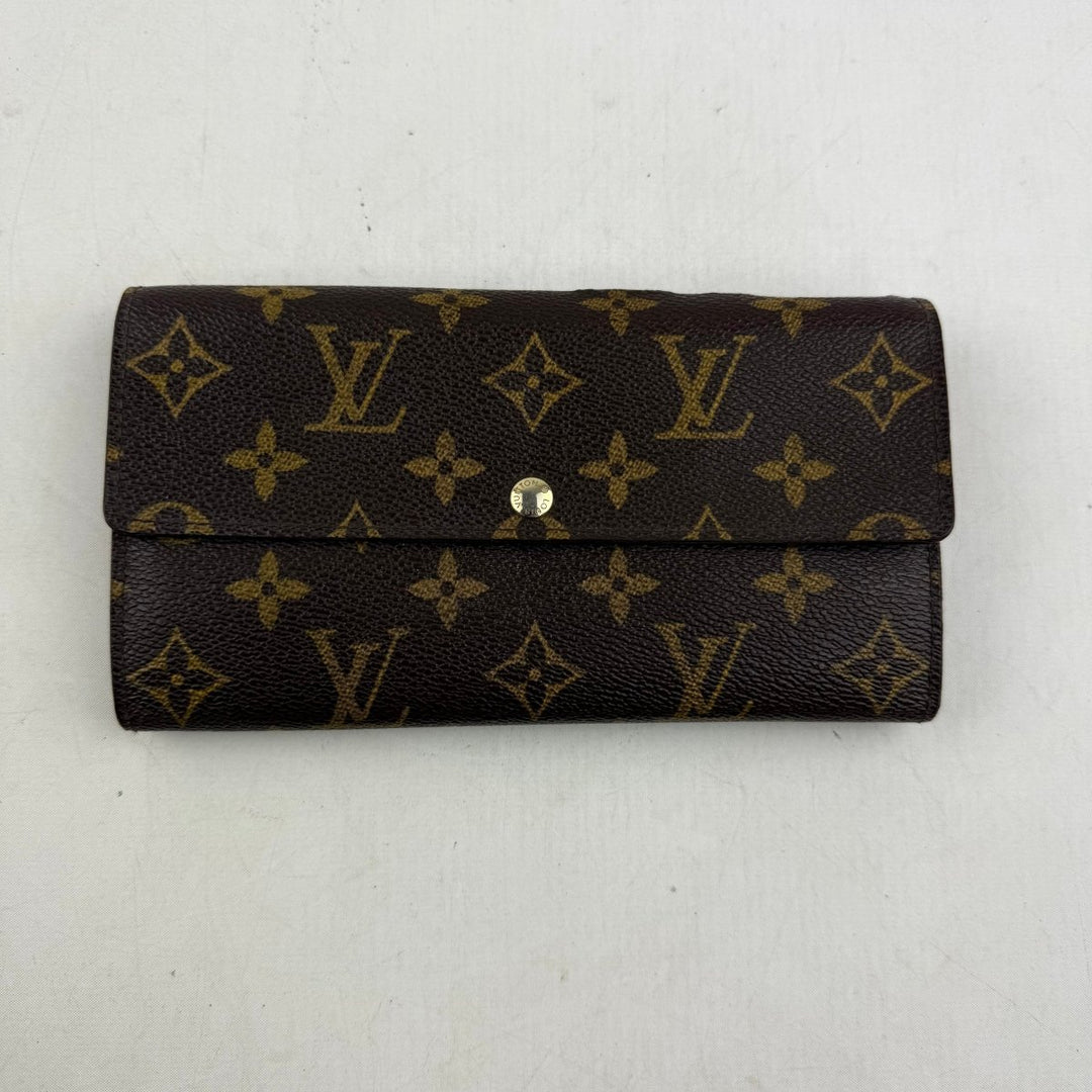 Louis Vuitton Vintage Sarah Brown Monogram Femme Wallet - Lux Central