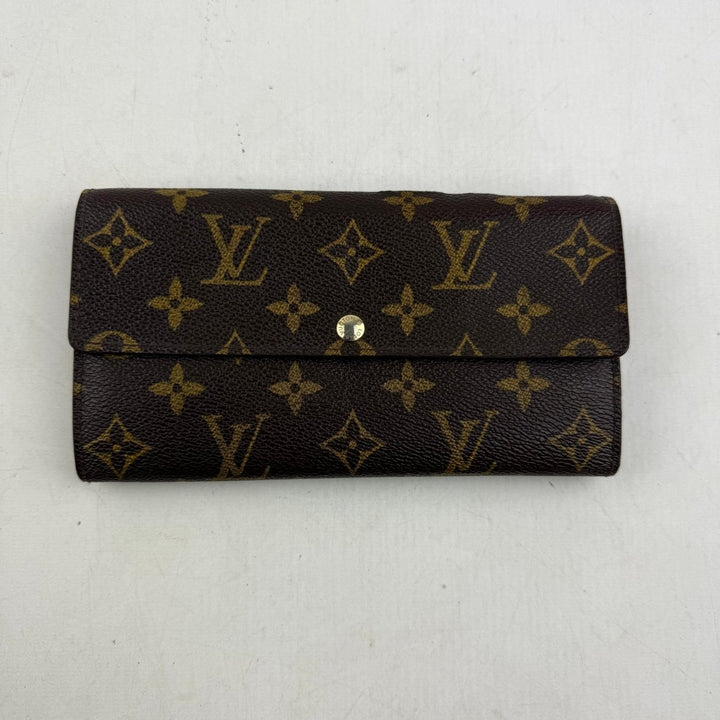 Louis Vuitton Vintage Sarah Brown Monogram Femme Wallet - Lux Central