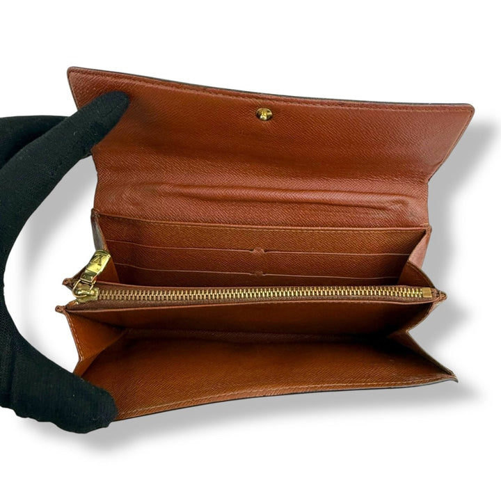 Louis Vuitton Vintage Sarah Brown Monogram Femme Wallet - Lux Central
