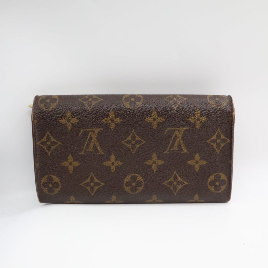 Louis Vuitton Vintage Sarah Brown Monogram Femme Wallet - Lux Central