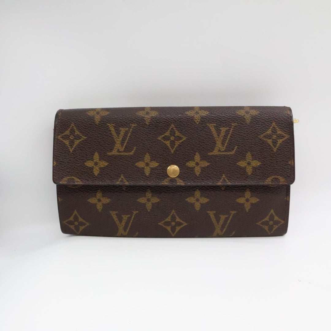Louis Vuitton Vintage Sarah Brown Monogram Femme Wallet - Lux Central