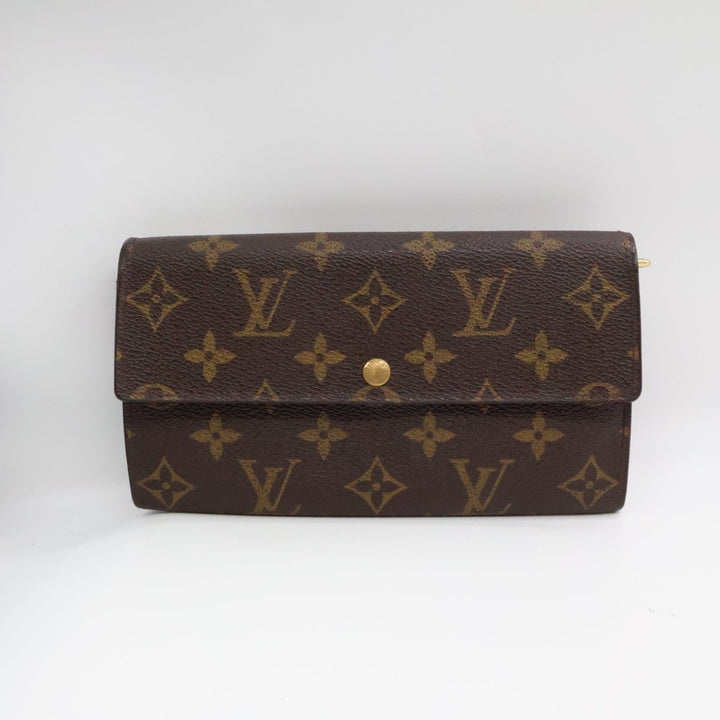 Louis Vuitton Vintage Sarah Brown Monogram Femme Wallet - Lux Central