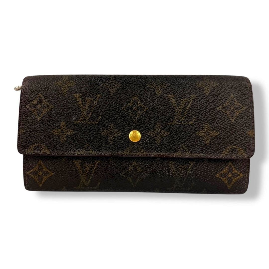 Louis Vuitton Vintage Sarah Brown Monogram Femme Wallet - Lux Central