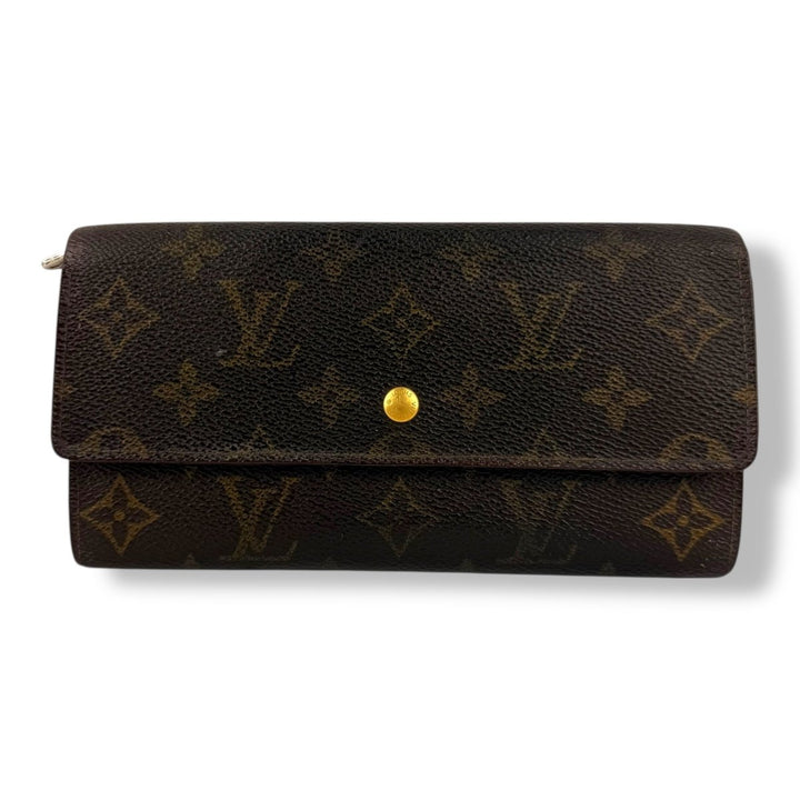Louis Vuitton Vintage Sarah Brown Monogram Femme Wallet - Lux Central