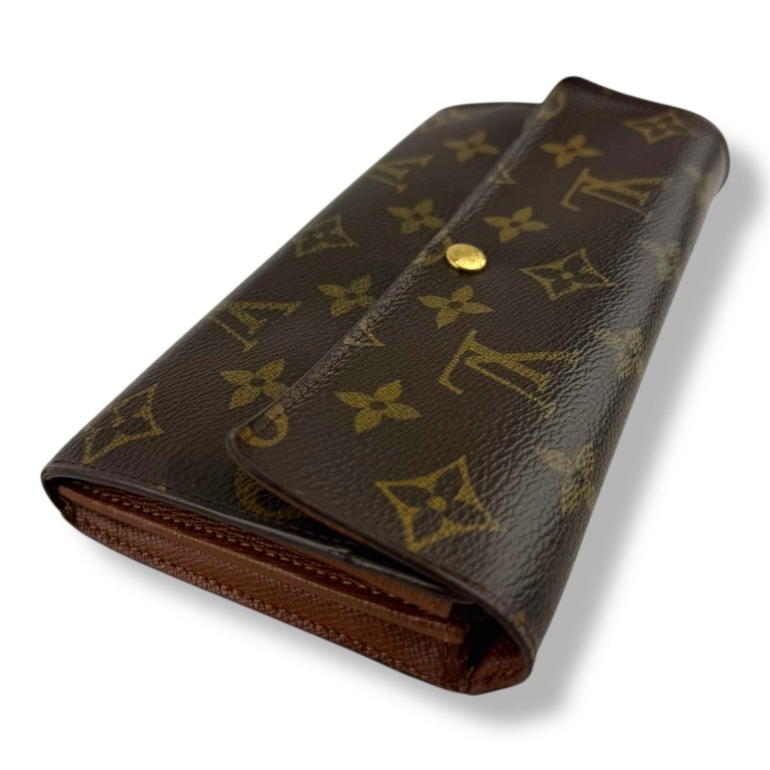 Louis Vuitton Vintage Sarah Brown Monogram Femme Wallet - Lux Central