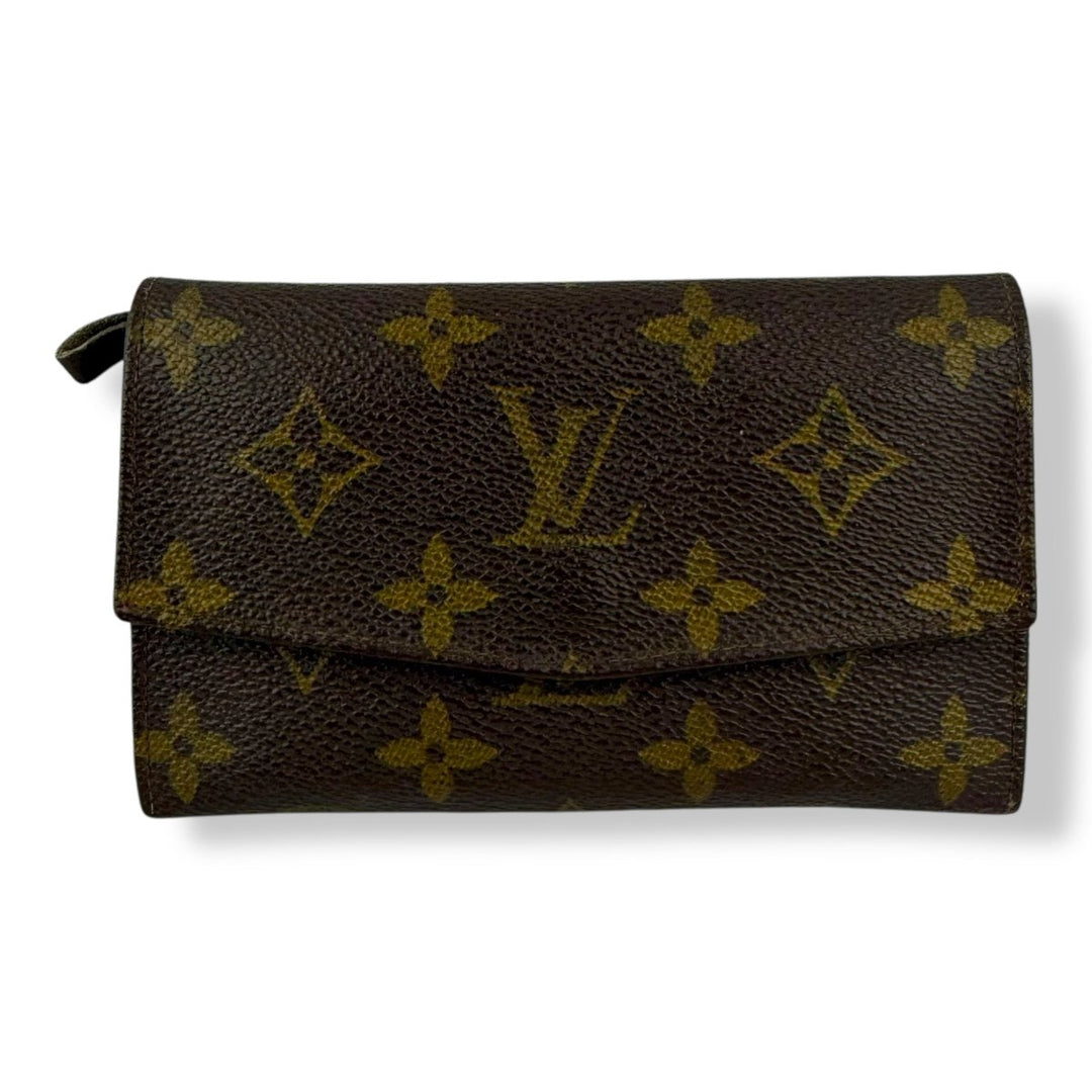 Louis Vuitton Vintage Small Sarah Brown Monogram Femme Wallet - Lux Central