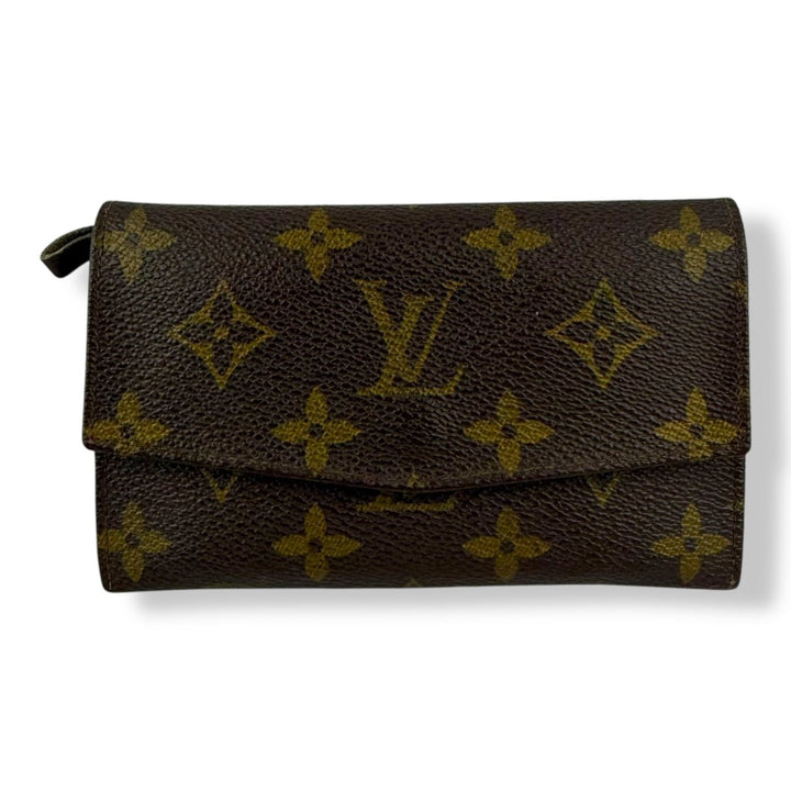Louis Vuitton Vintage Small Sarah Brown Monogram Femme Wallet - Lux Central