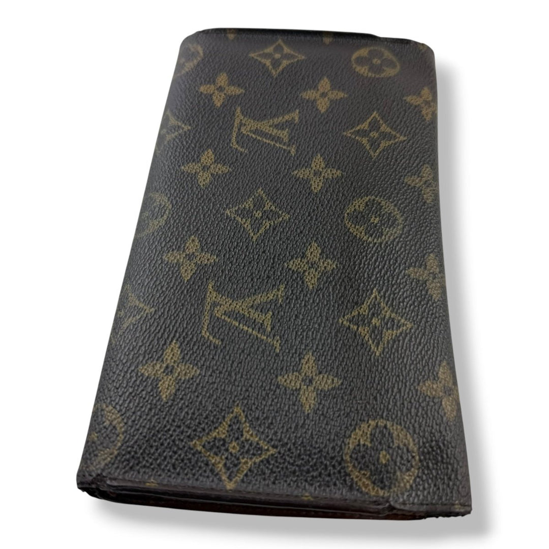 Louis Vuitton Vintage Trifold Brown Monogram Femme Wallet - Lux Central