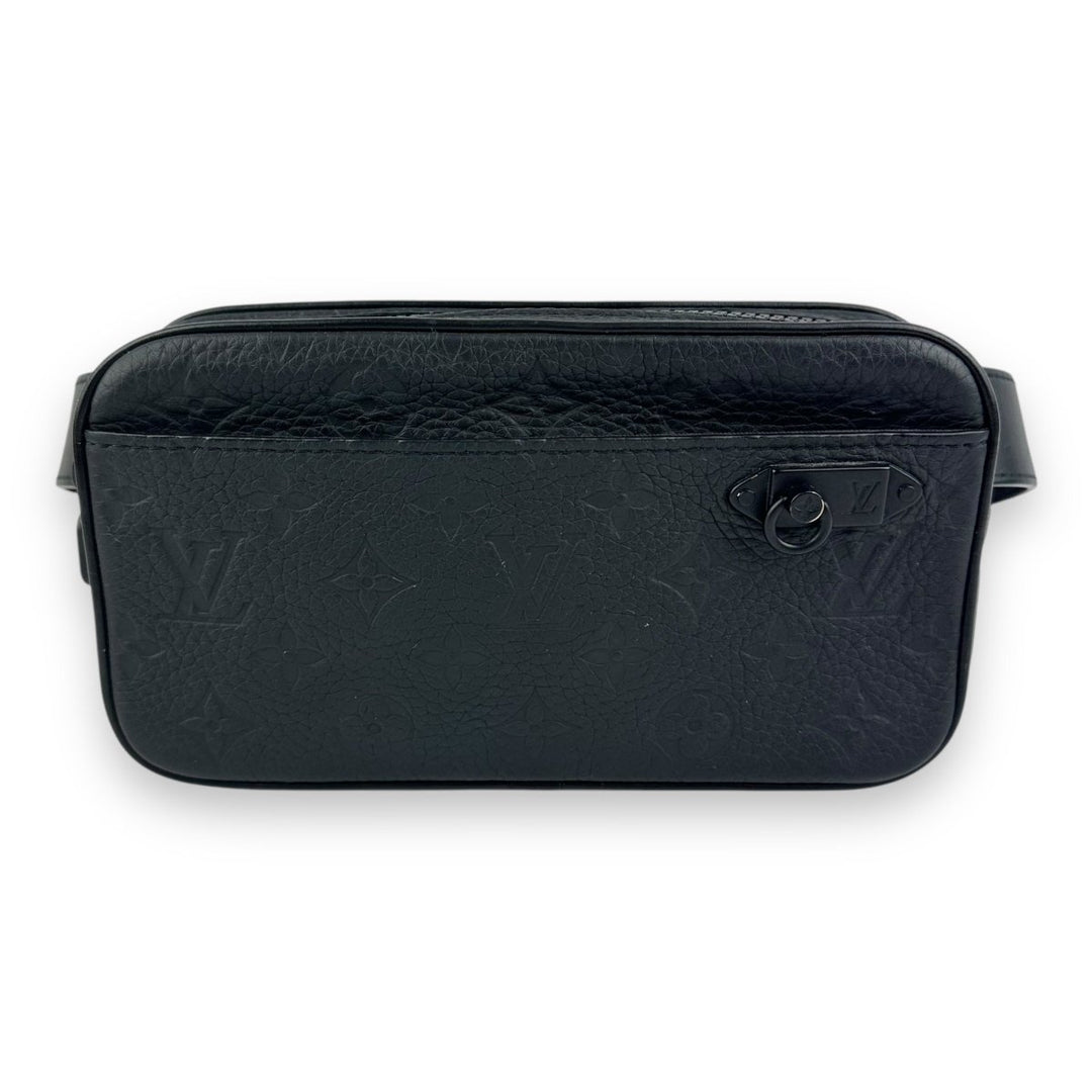 Louis Vuitton Volga Staff Black Monogram Belt Bag - Lux Central