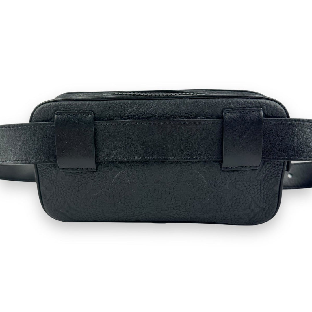 Louis Vuitton Volga Staff Black Monogram Belt Bag - Lux Central