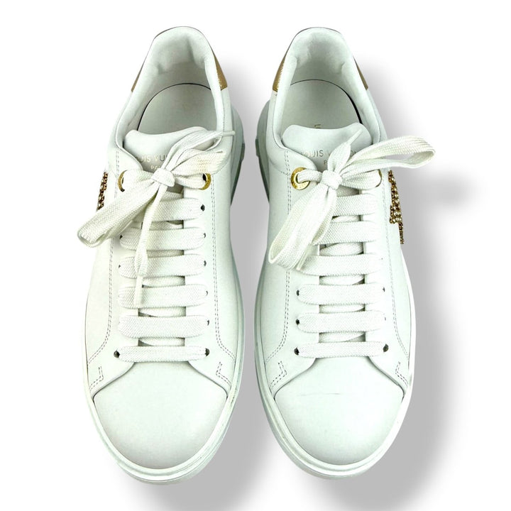 Louis Vuitton White Time Out LV UK 5 / EU 38 - Lux Central