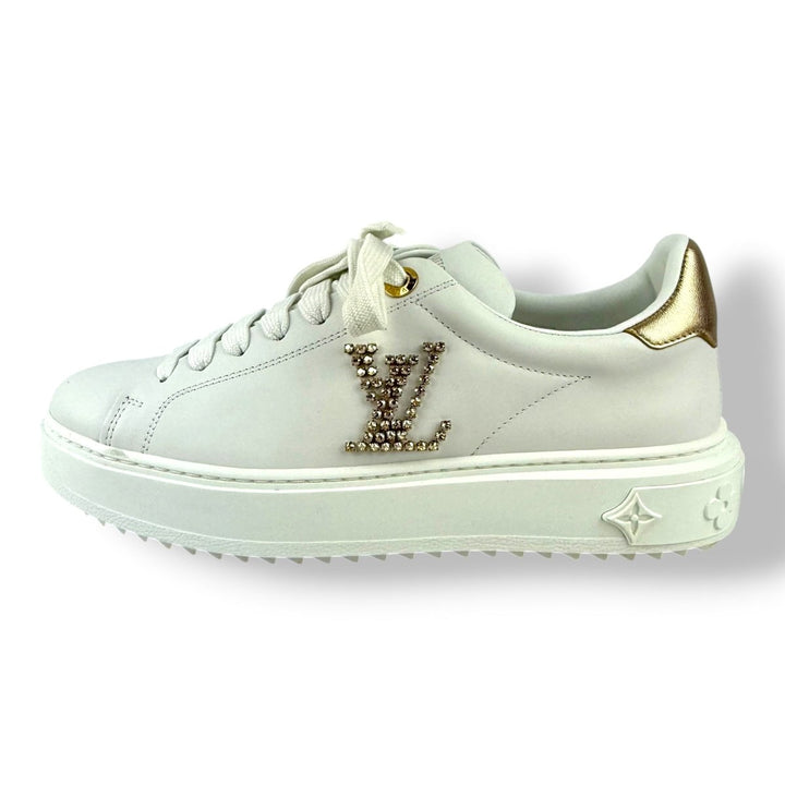 Louis Vuitton White Time Out LV UK 5 / EU 38 - Lux Central