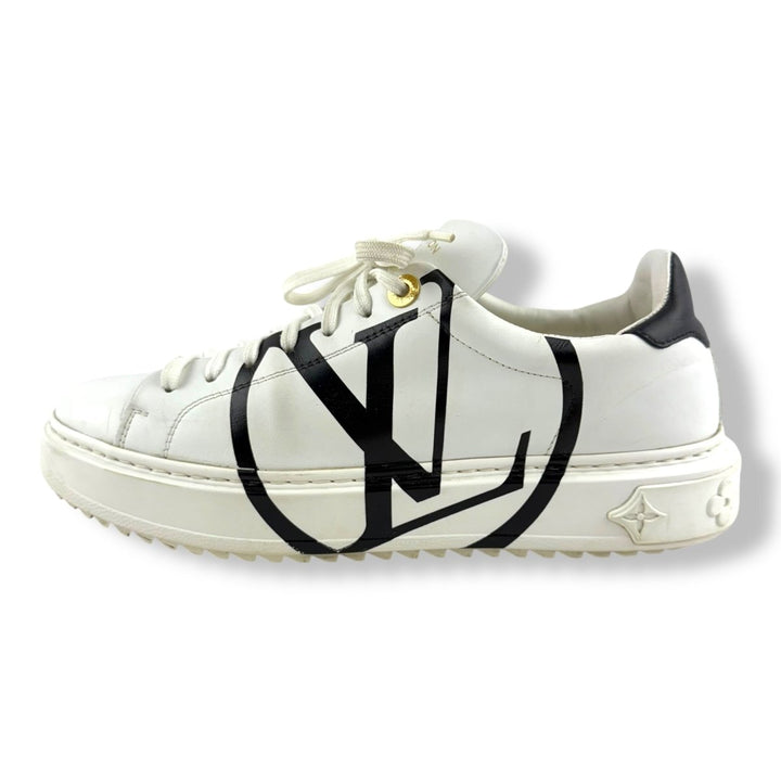 Louis Vuitton White/Black Time Out LV UK 6 / EU 39 - Lux Central