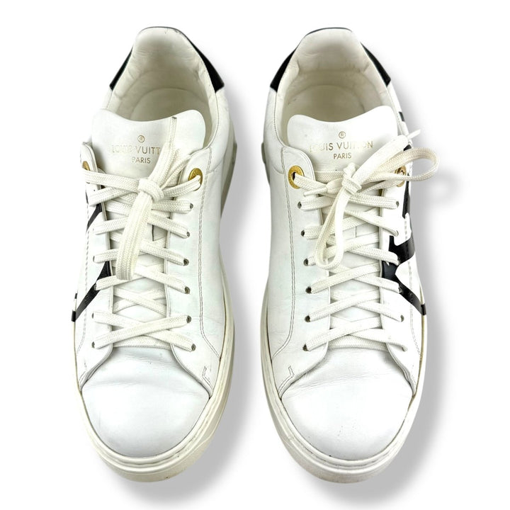 Louis Vuitton White/Black Time Out LV UK 6 / EU 39 - Lux Central