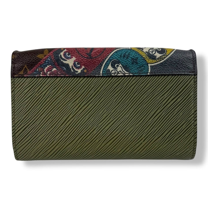 Louis Vuitton x Kansai Yamamoto Monogram/Epi Kabuki Twist Wallet on Chain - Lux Central