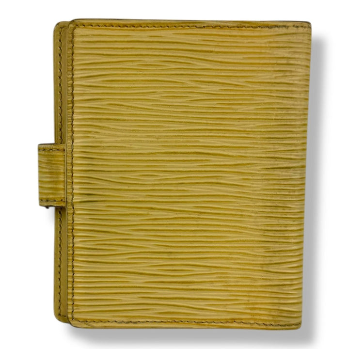 Louis Vuitton Yellow Epi Card Wallet - Lux Central