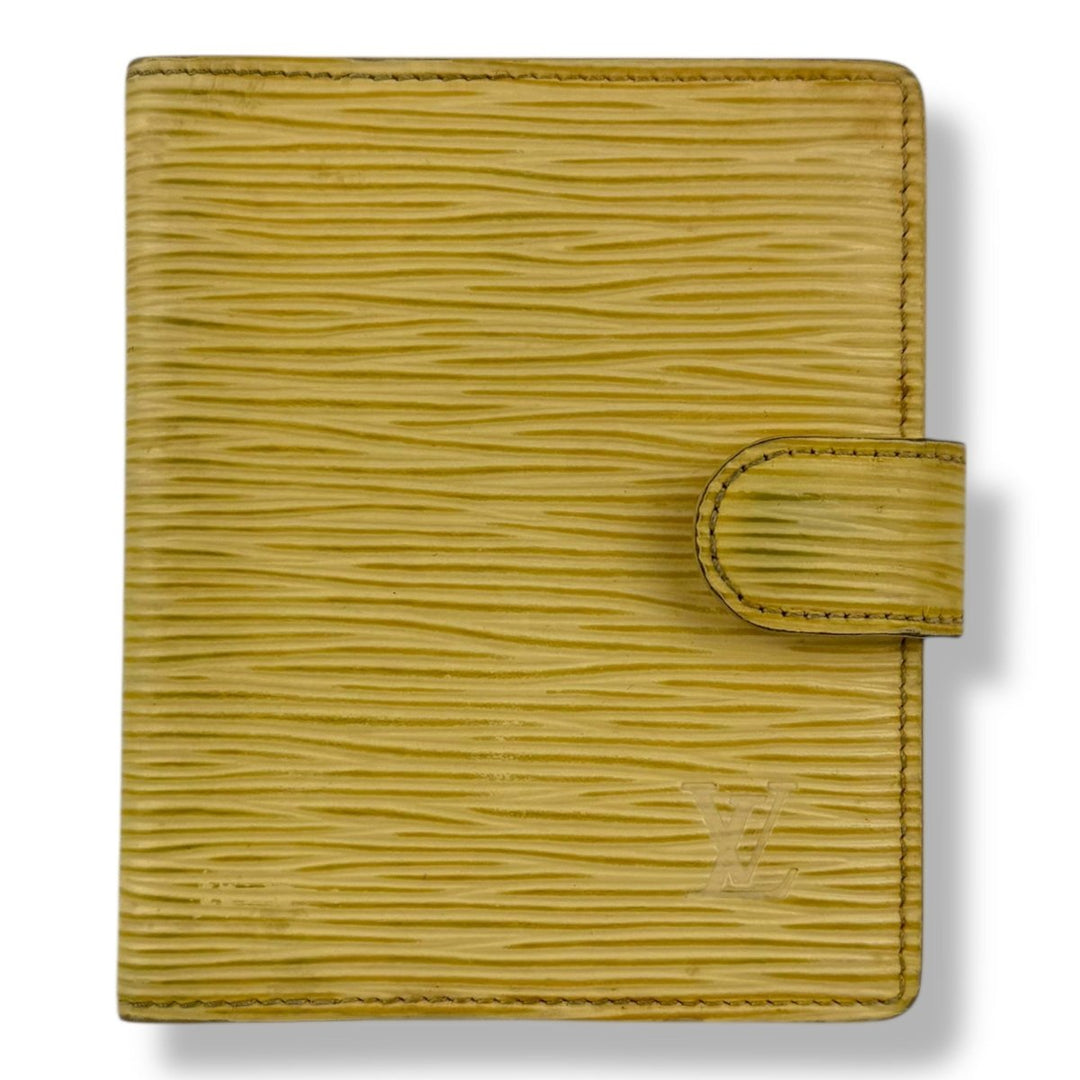 Louis Vuitton Yellow Epi Card Wallet - Lux Central