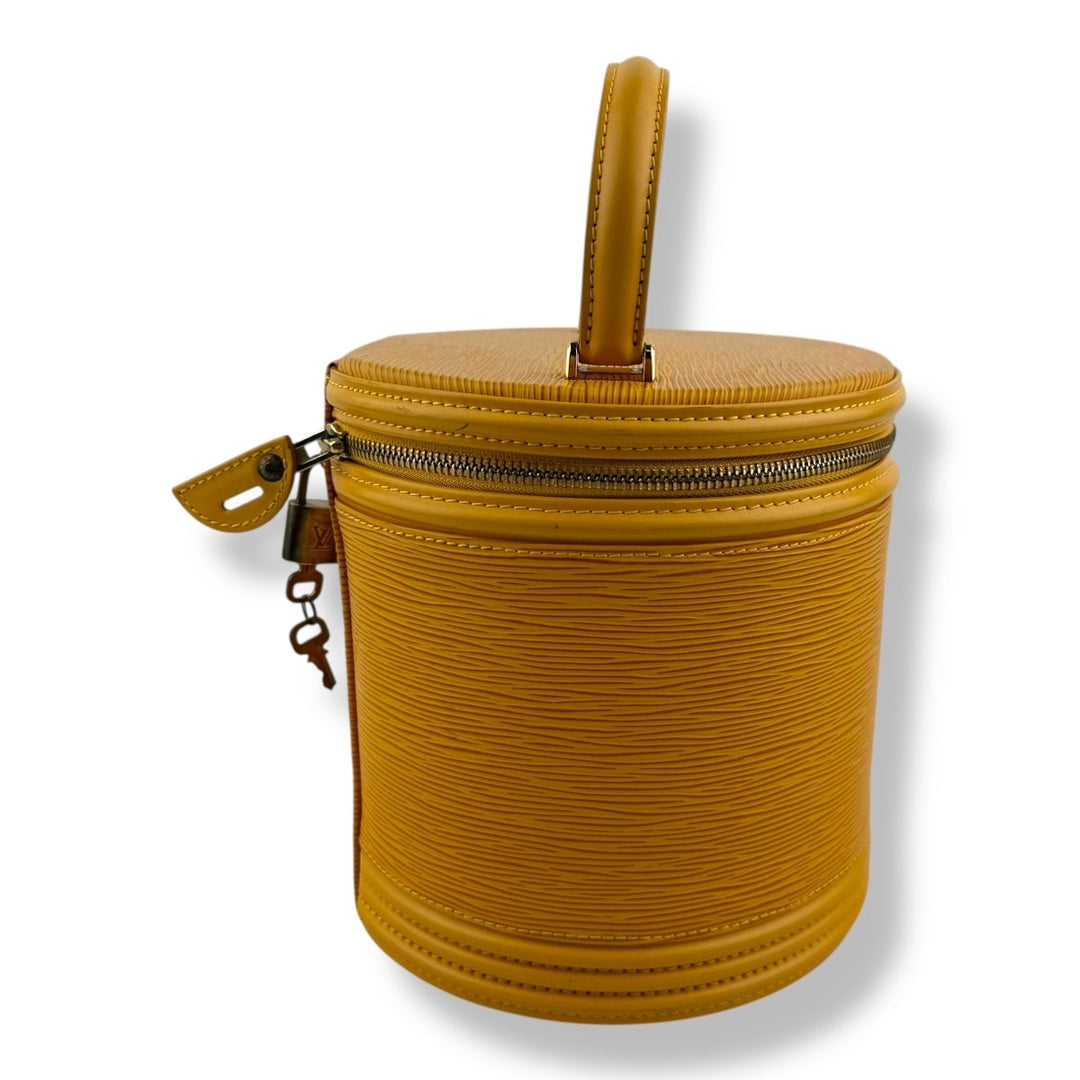 Louis Vuitton Yellow Epi Leather Cannes Handbag - Lux Central