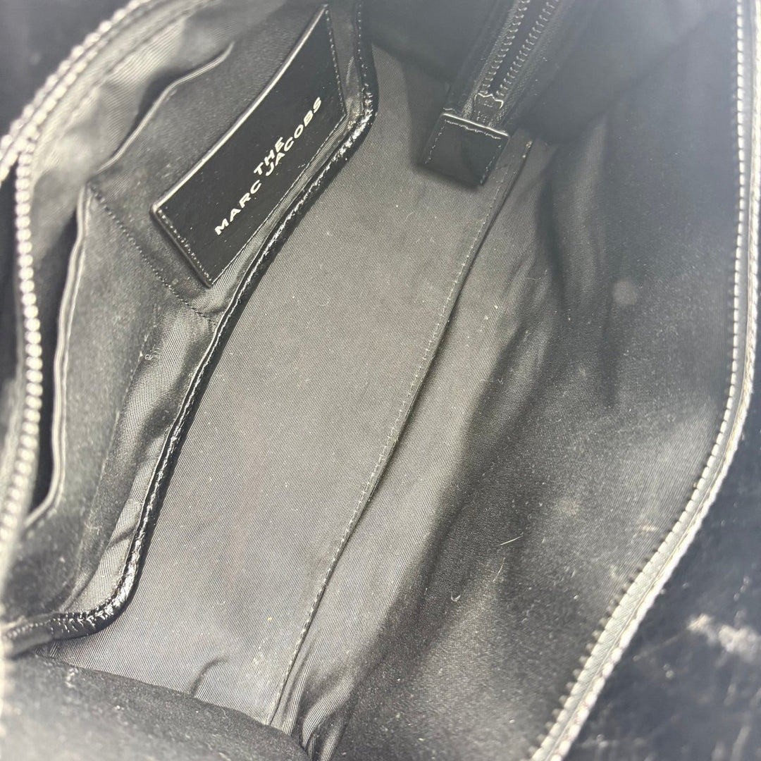 Marc Jacobs Medium The Crinkle Leather Tote Bag - Lux Central