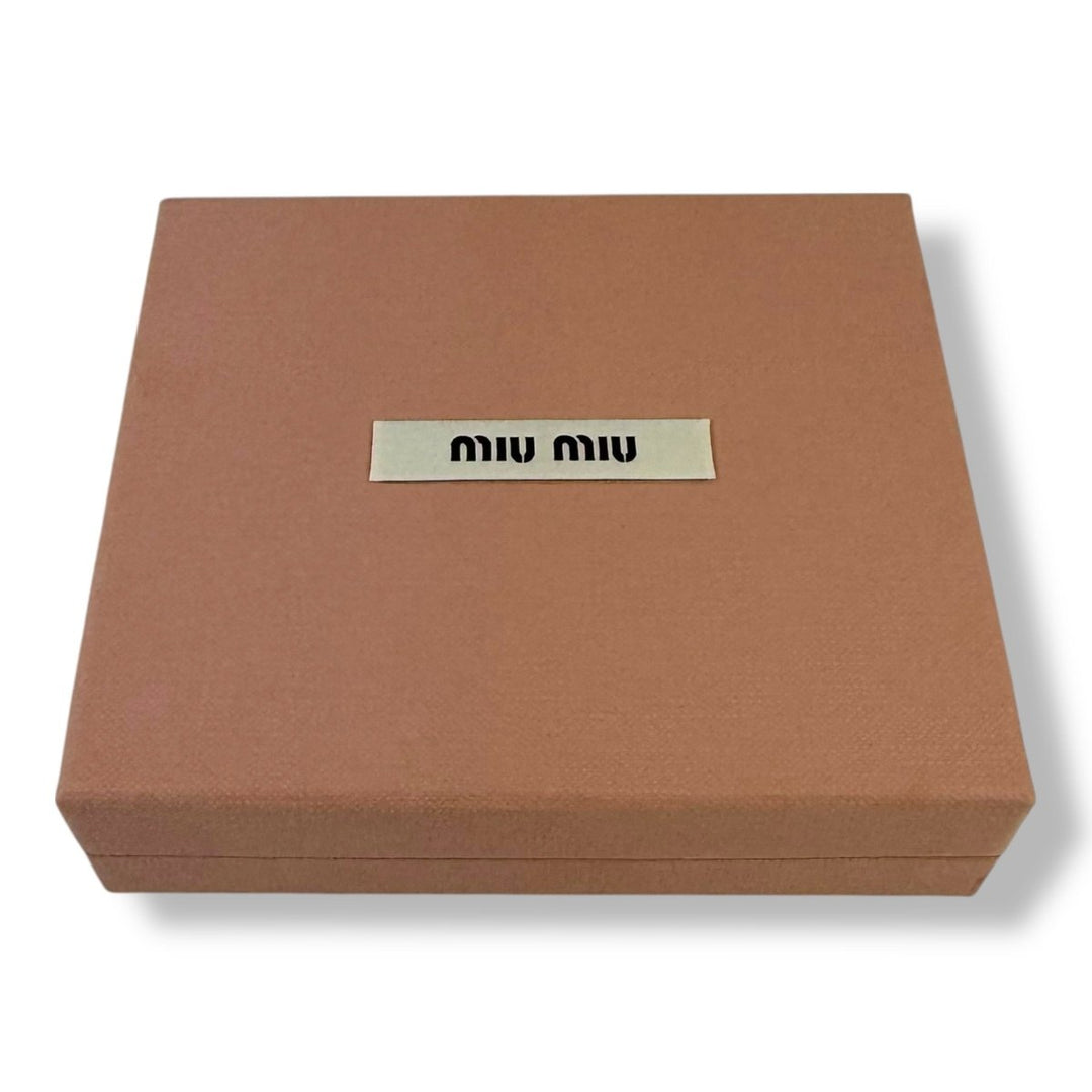 Miu Miu Small Matelasse Nappa Leather Wallet - Lux Central