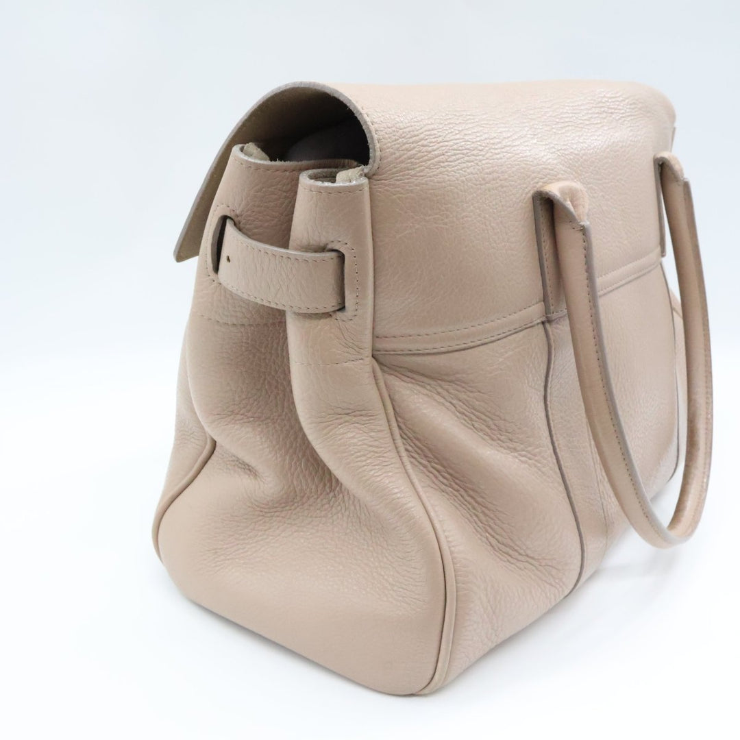 Mulberry Bayswater Beige Leather Handbag - Lux Central