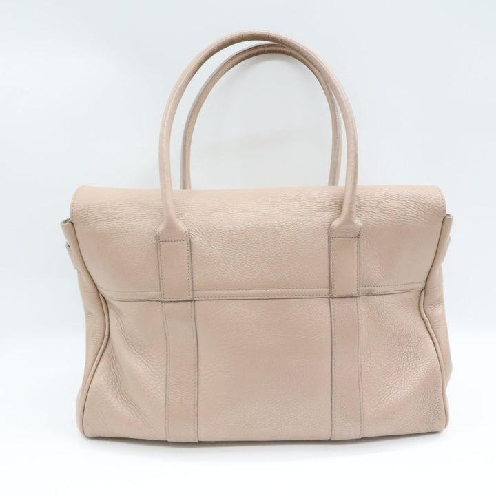 Mulberry Bayswater Beige Leather Handbag - Lux Central