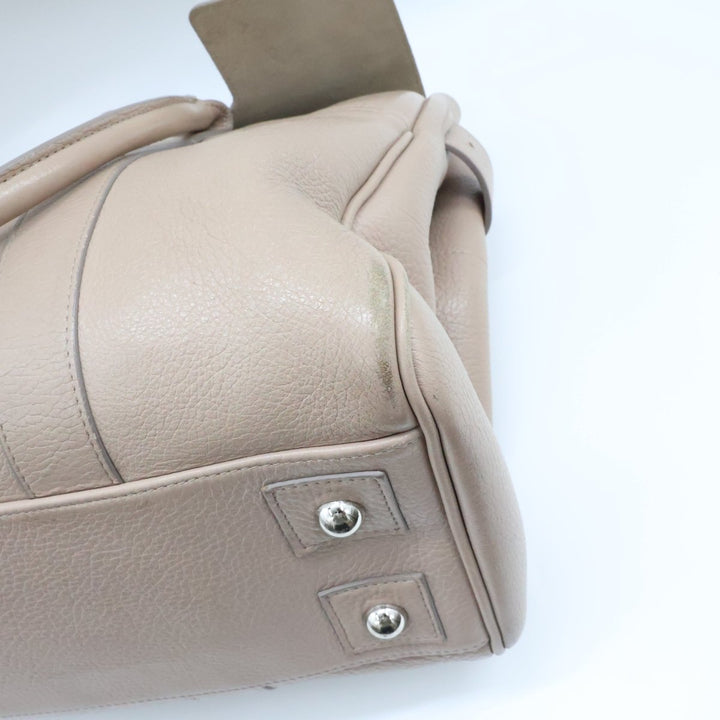 Mulberry Bayswater Beige Leather Handbag - Lux Central