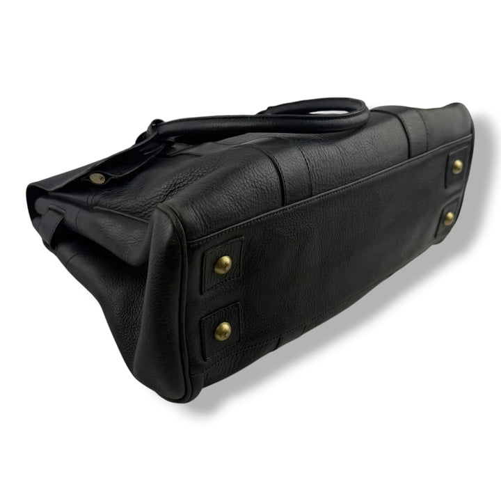 Mulberry Bayswater Black Leather Handbag - Lux Central