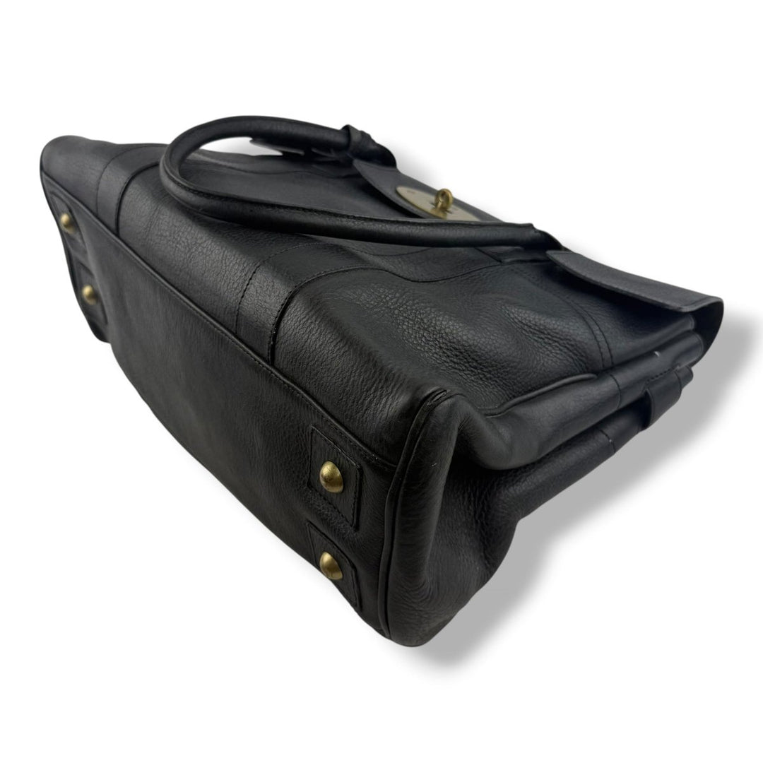 Mulberry Bayswater Black Leather Handbag - Lux Central