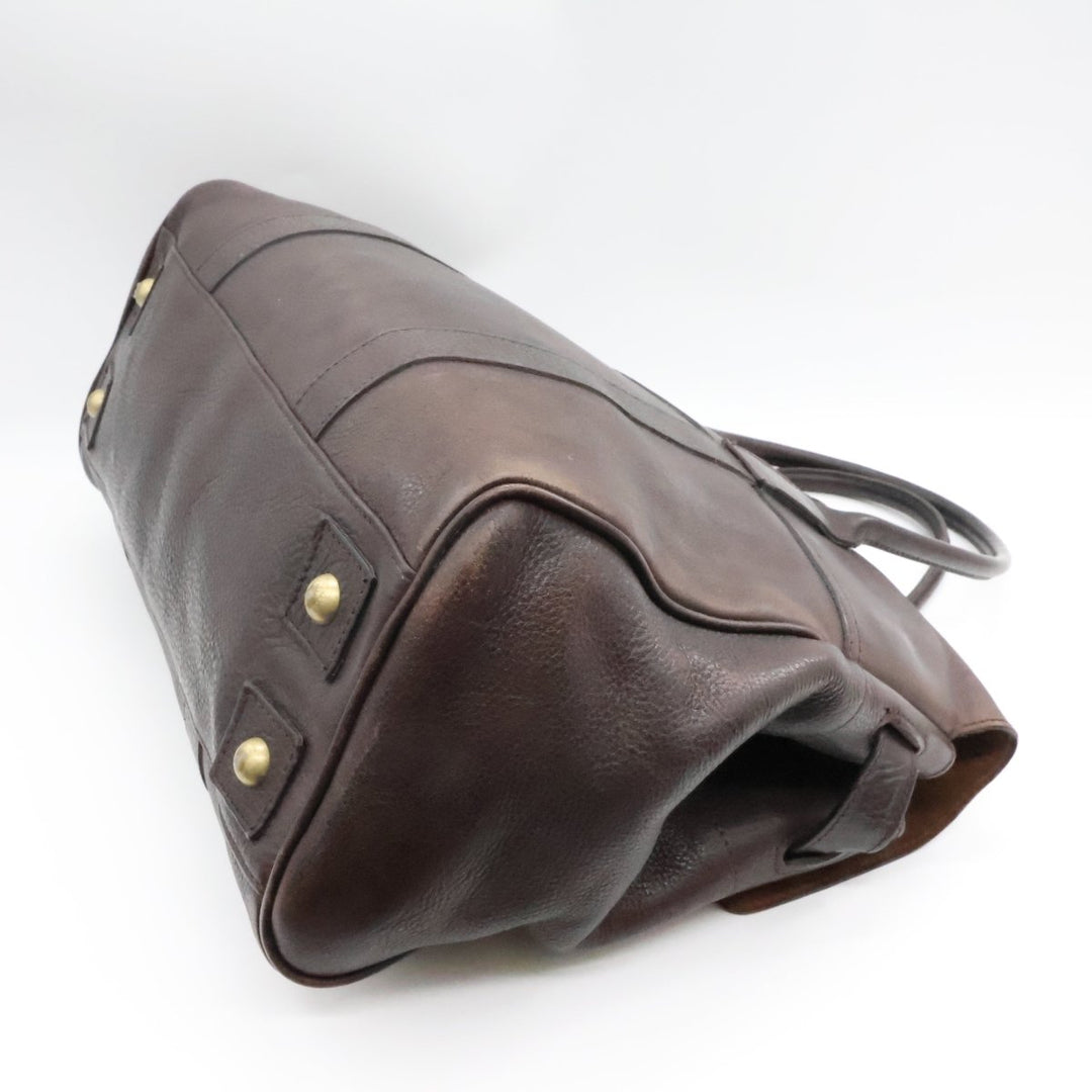 Mulberry Bayswater Brown Leather Handbag - Lux Central