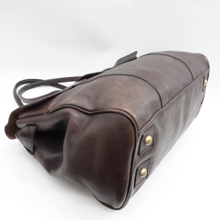 Mulberry Bayswater Brown Leather Handbag - Lux Central
