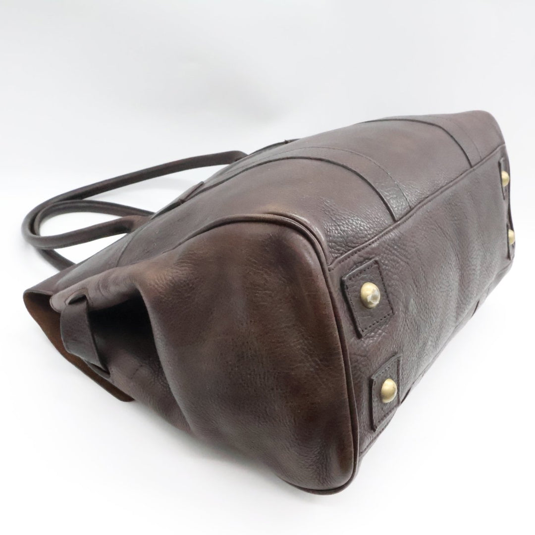 Mulberry Bayswater Brown Leather Handbag - Lux Central